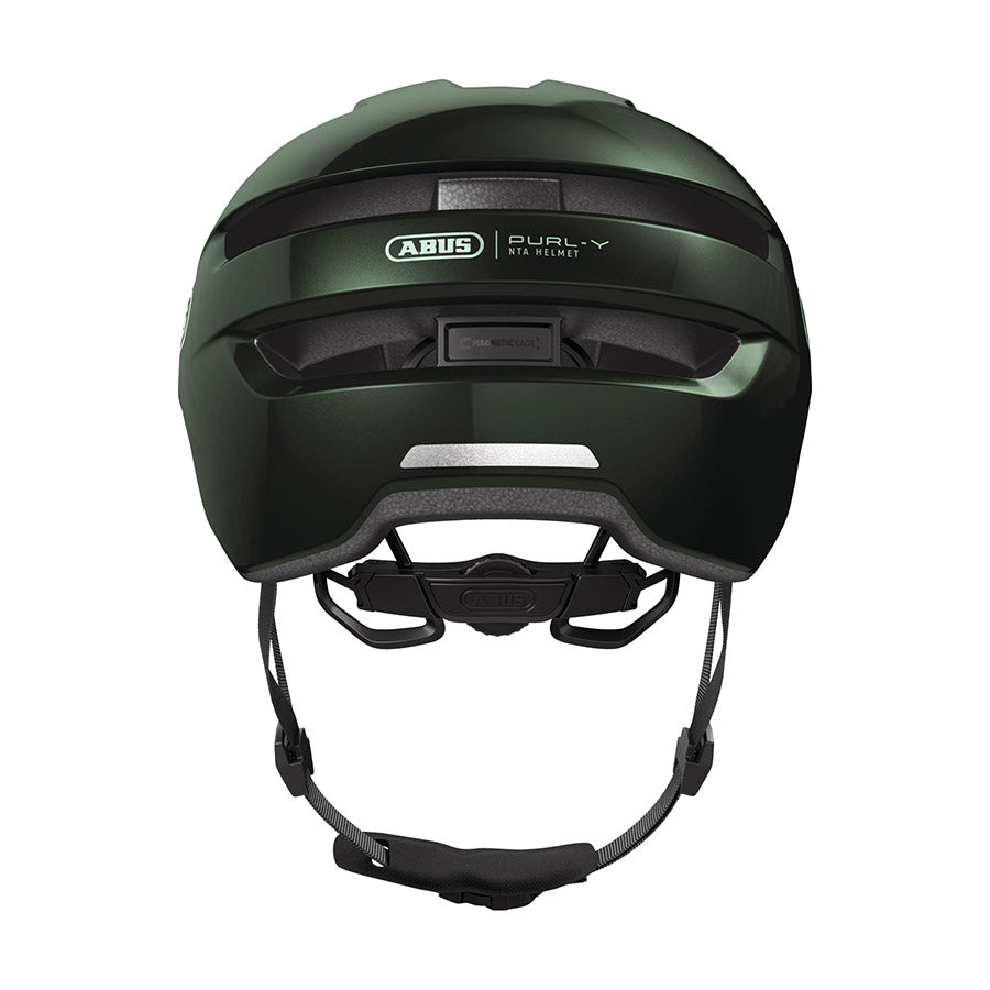 Abus, PURL-Y, Helmet, L, 57 - 61cm, Shiny Black