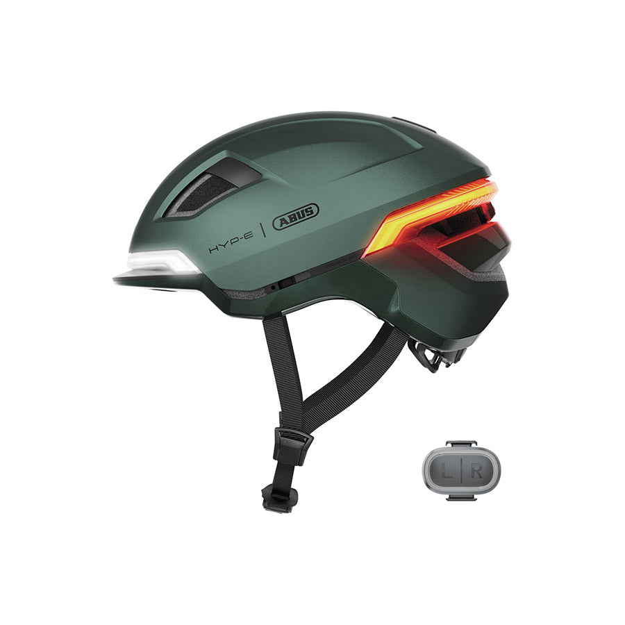 Abus, Hyp-E, Helmet, L, 57 - 61cm, Jungle Green