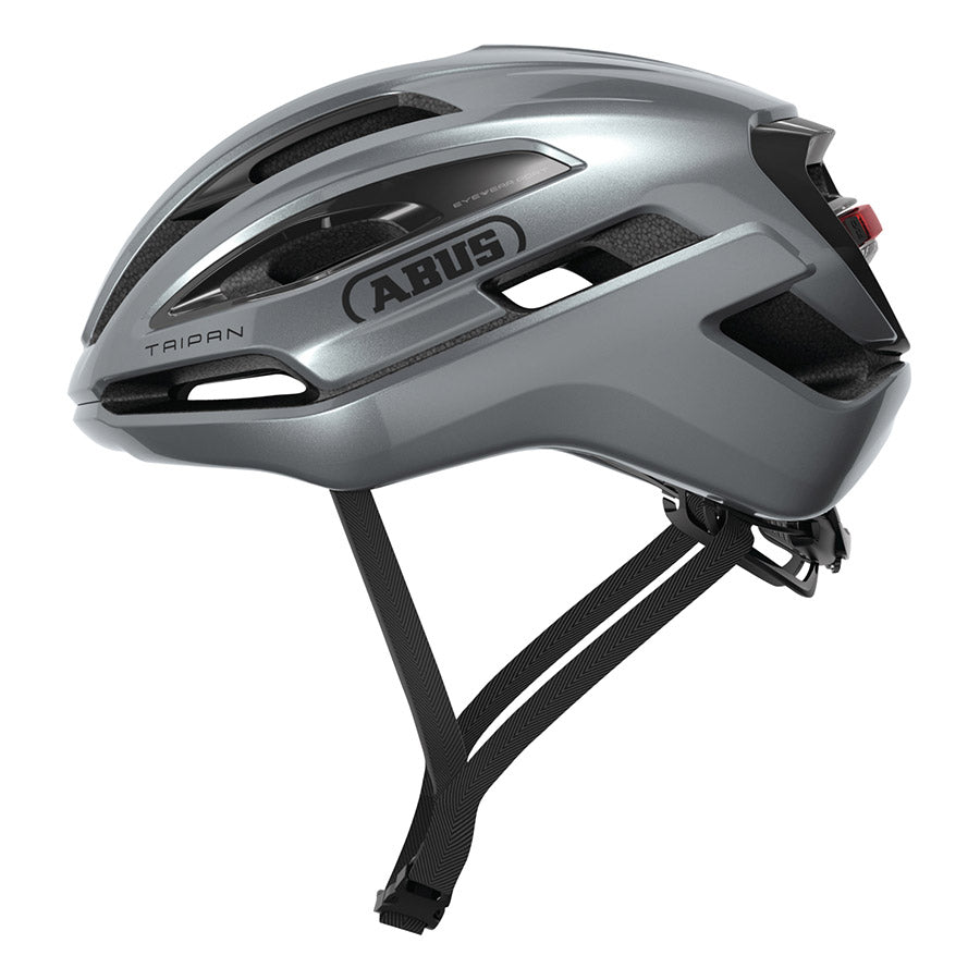 Abus, Taipan LED, Helmet, L, 57 - 61cm, Graphite Silver