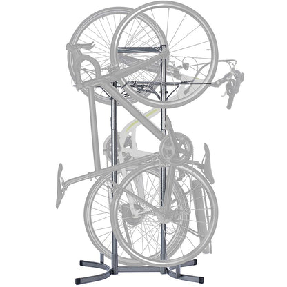 Delta, Two Bike Upright Stand, Bikes: 2, On the floor, Fit tires up to 4.25'' wide