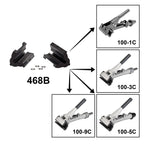 Park Tool, 468G Rubber Covers With Double Cable Groove For PCS-1 & PCS-2, Grey