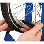 Park Tool, SW-9, Spoke wrench, 0 ( .127''/3.23mm) and 2 (.136''/3.45mm)