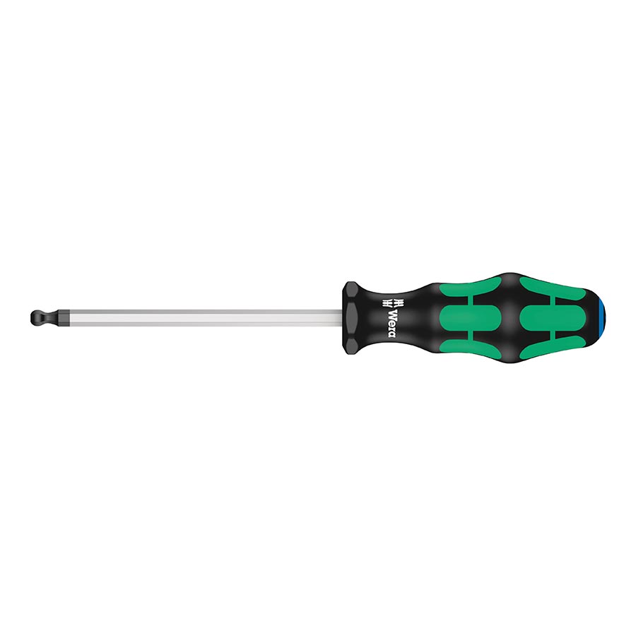 Wera, 352 Hex Ball End Screwdriver, Hex Wrench, Hex 5.0 x100mm, Metric