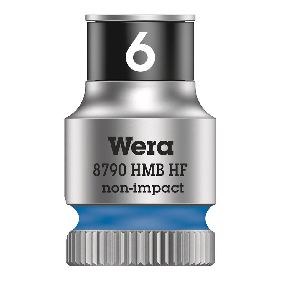 Wera, 8790 HMB HF Zyklop, 3/8'' Drive, 6.0mm Socket with HF