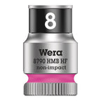 Wera, 8790 HMB HF Zyklop, 3/8'' Drive, 6.0mm Socket with HF