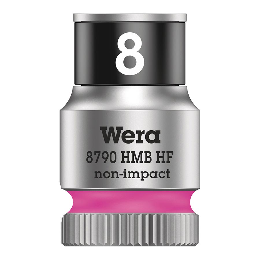 Wera, 8790 HMB HF Zyklop, 3/8'' Drive, 6.0mm Socket with HF