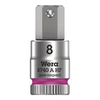 Wera, 8740A HF Zyklop, 1/4'' Drive, Hex 3.0 x 28mm with HF