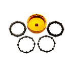 Pedros, Pro BB Socket, Bottom Bracket Tool, Shiamno 16x44, BSA30/DUB 12x46, T47 16x52, & T47 12x52, Set