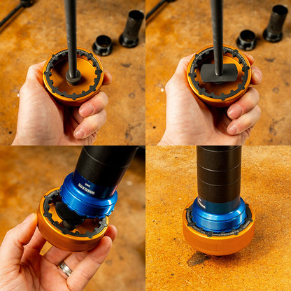 Pedros, Pro BB Socket, Bottom Bracket Tool, Shiamno 16x44, BSA30/DUB 12x46, T47 16x52, & T47 12x52, Set