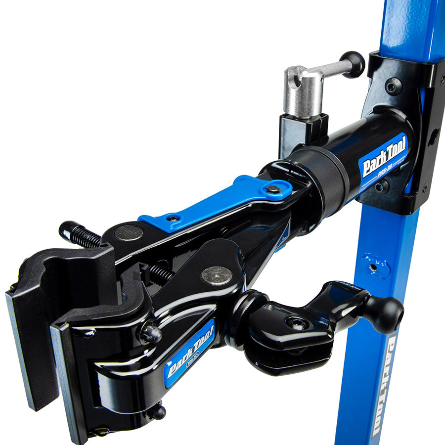 Park Tool, PRS-30LB, Shop Repair Stand with hand crank mechanical lift, for steel base