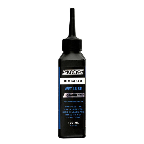 Stans No Tubes, BioBased Wet Chain Lube, Lubricant, 120ml