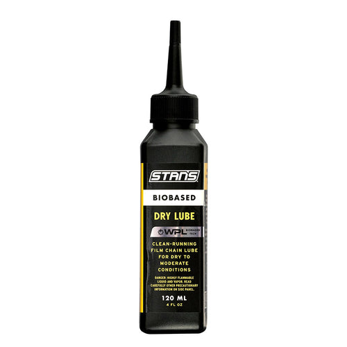Stans No Tubes, BioBased Dry Chain Lube, Lubricant, 120ml