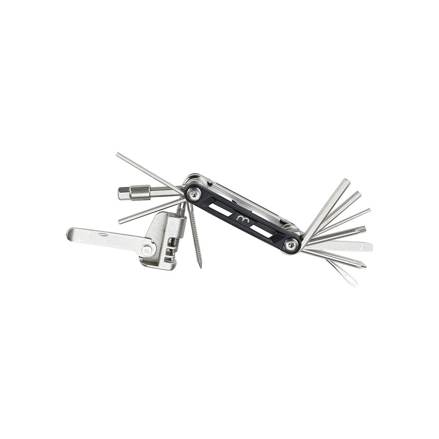 BBB Cycling, BTL-141 MaxiFold, Multi-Tools, Number of Tools: 14, 2, 2.5, 3, 4, 5, 6, 8mm Allen Key, SL-6, PH-3, T25, Tire Lever, Tubeless Fork,Tubeless Reamer,Chain tool
