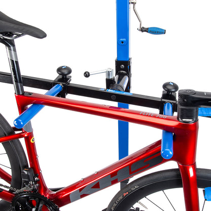 Park Tool, ASF-1, Adjustable Support Fixture for repair stands, Provides 2 points of support for any type of bikes