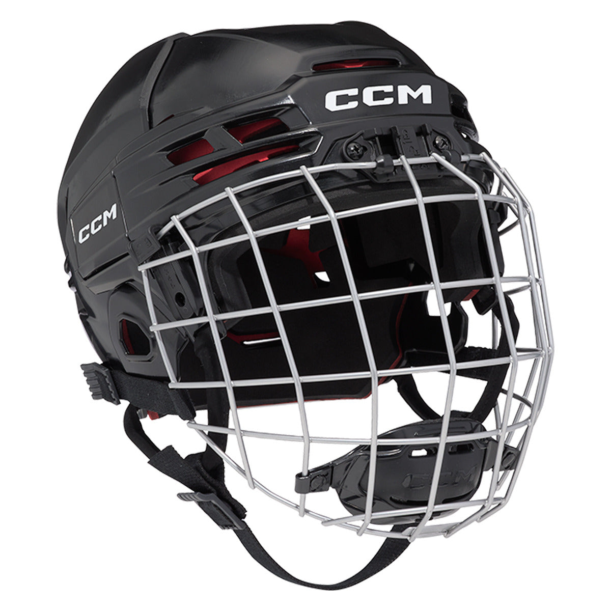 HT70C CCM TACKS CASQUE COMBO NOIR JR 7 A 10 ANS