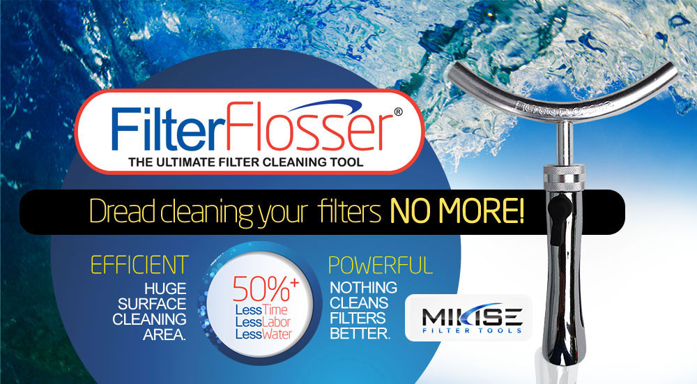 Filter cleaning tool