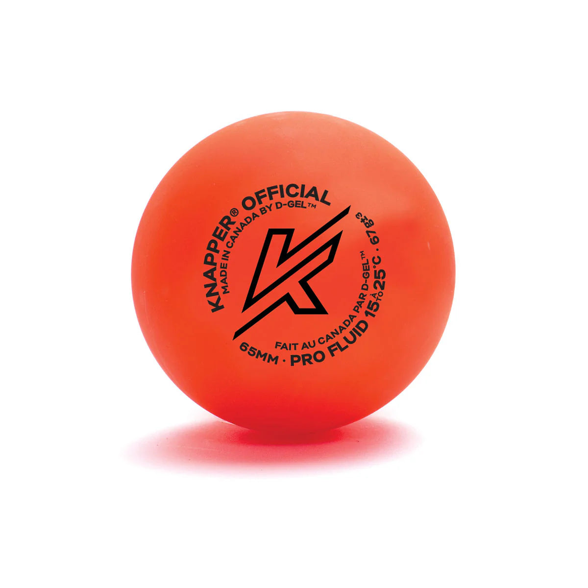 BALLE ORANGE 63MM 15 C ET PLUS
