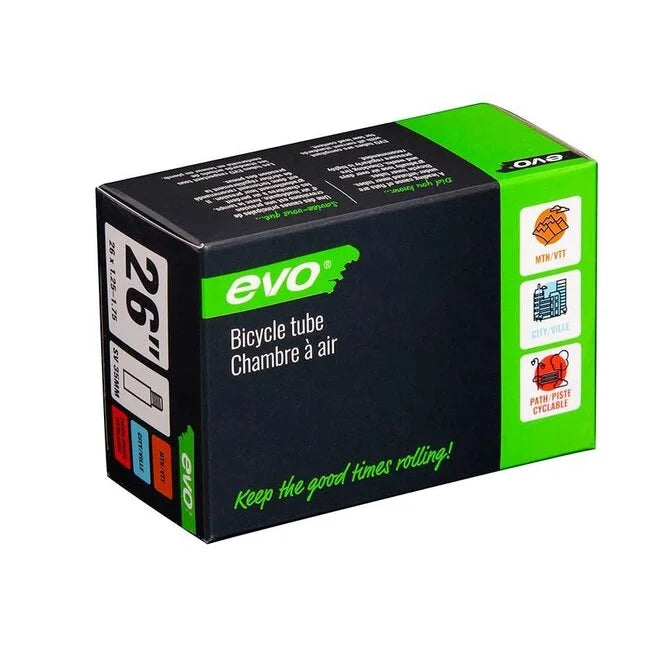 EVO, S Chambre à air, Schrader: 35mm, 26'', 1.75