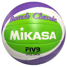 Ballon de volleyball Mikasa Beach Classic, violet/vert