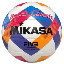 Ballon de volleyball Mikasa Beach Classic, violet/vert