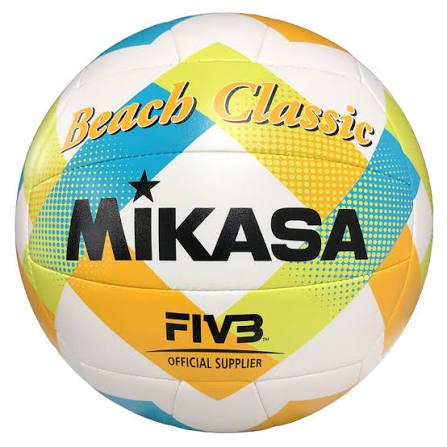 Ballon de volleyball Mikasa Beach Classic, violet/vert