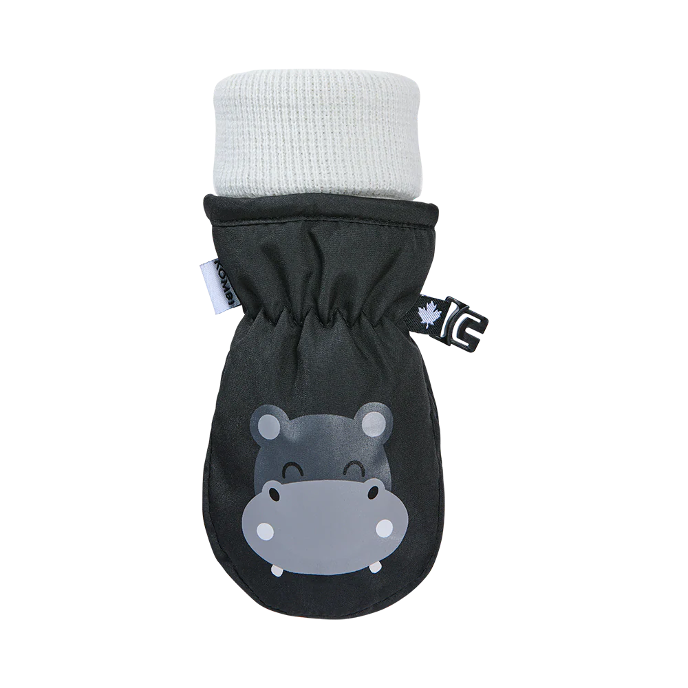 BEBE ANIMAL INFANT MITT-NOIR