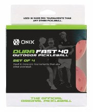 BALLE EXTÉRIEUR FAST 40 ROSE PQ/4