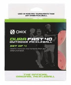 BALLE EXTÉRIEUR FAST 40 ROSE PQ/4
