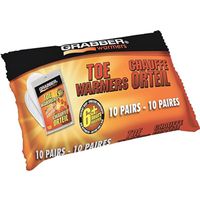 Paquet de 10 paires de chauffe-orteils