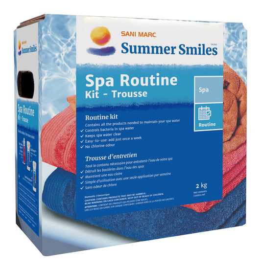 Trousse d'entretien de spa 12 semaines