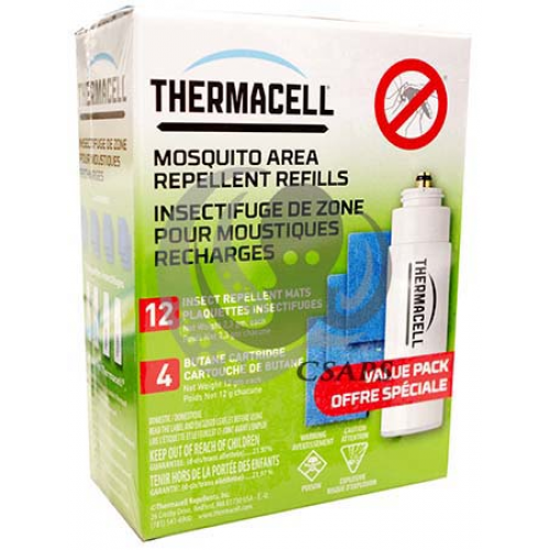 Recharges anti-moustiques THERMACELL 48h