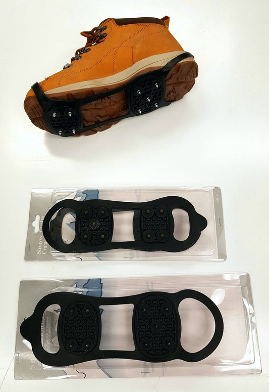 Crampons à neige double