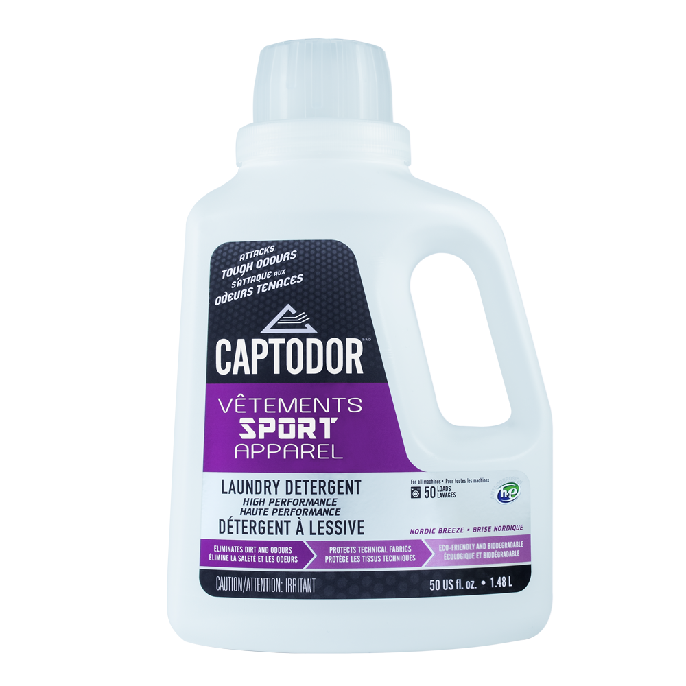 Détergent destructeur d'odeurs pour vêtements